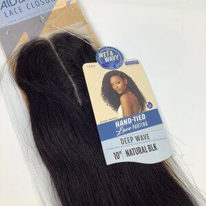 Outre Laid & Slayed Lace Closure Deep Wave 10" Natural Black Hair